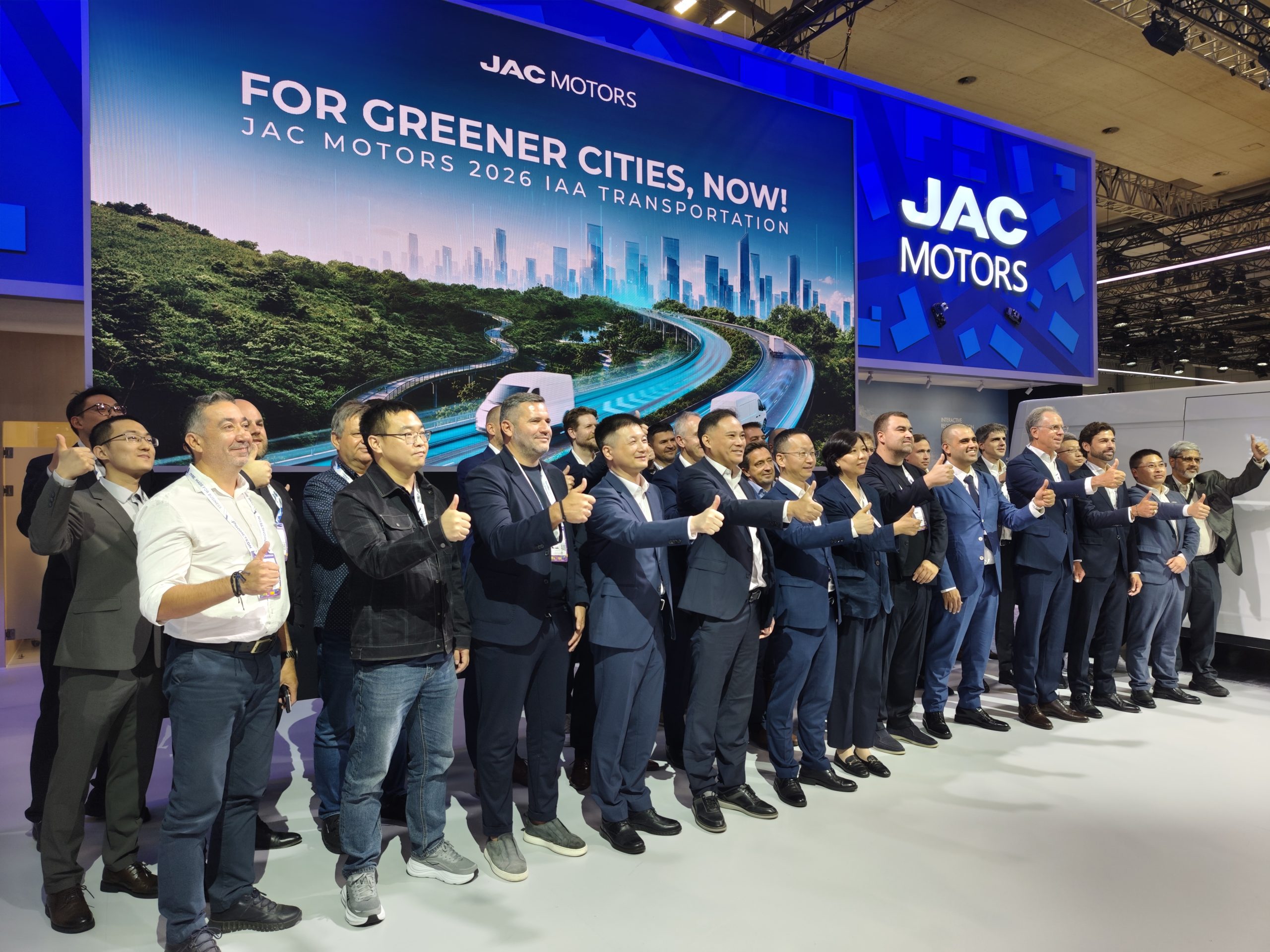 JAC Motors reagiert mit vier Modellen auf Europas Bedarf an grüner Logistik